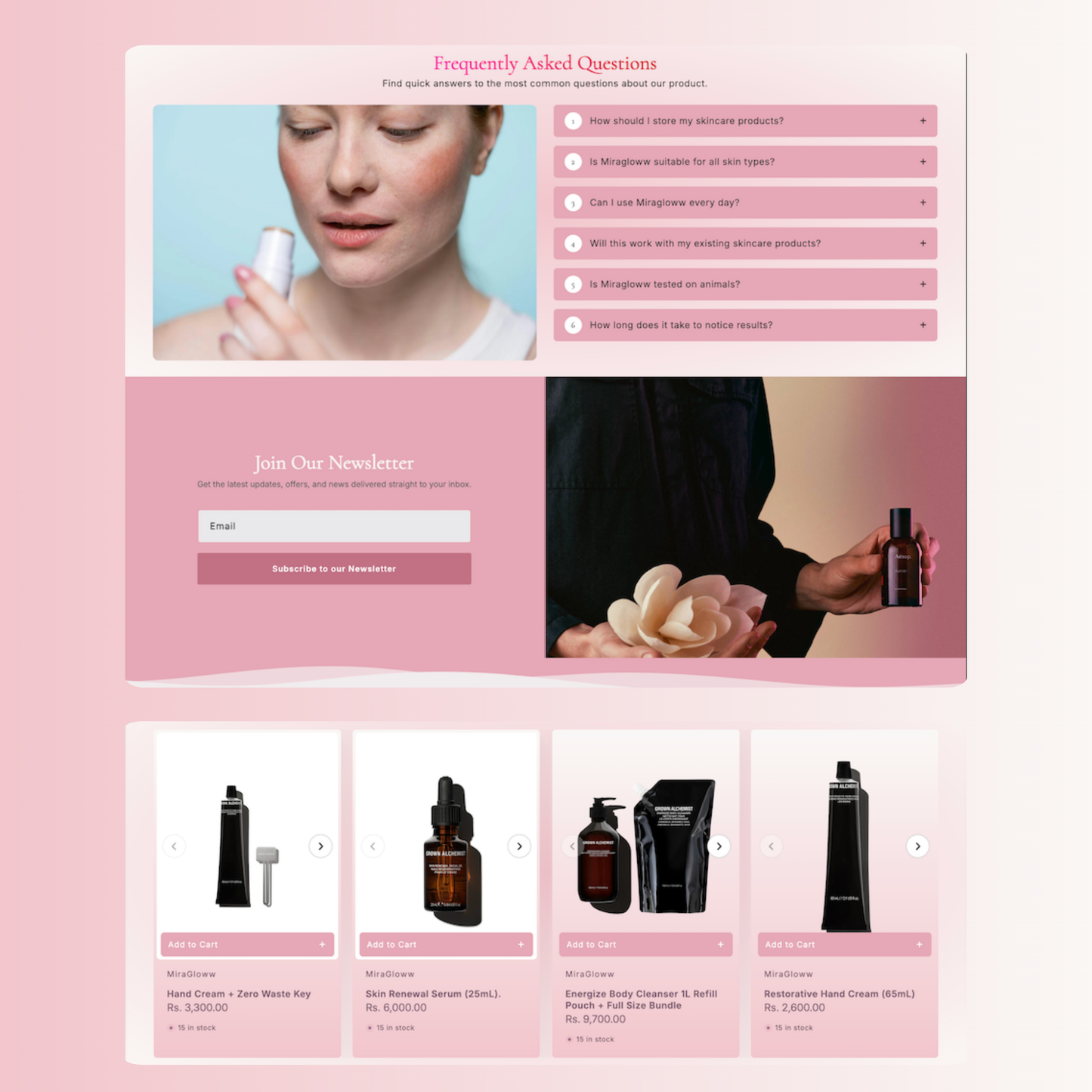 Miragloww Shopify Theme