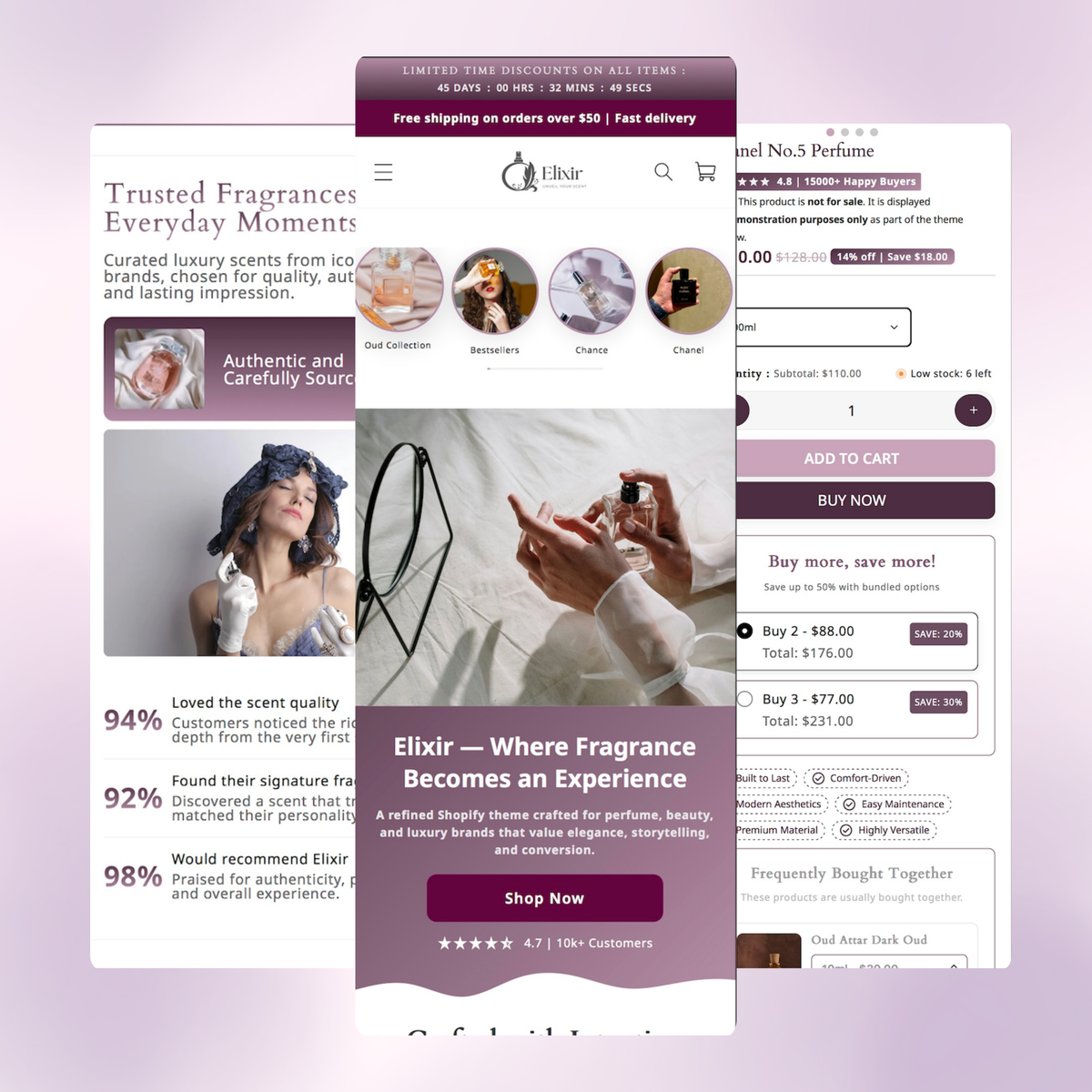 Elixir shopify theme