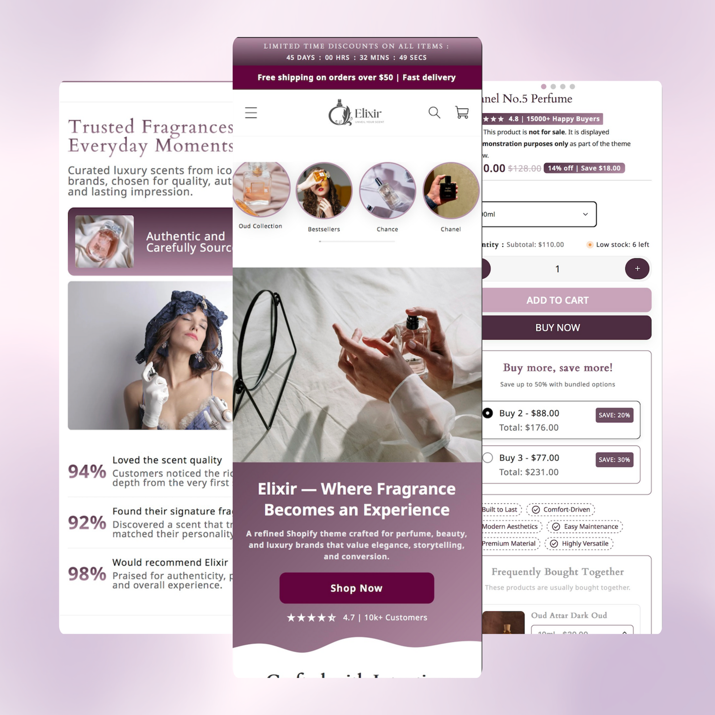 Elixir shopify theme